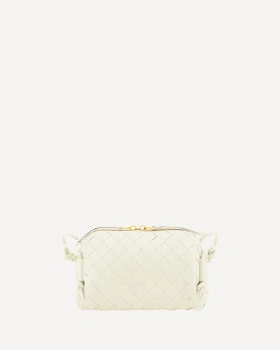 Bottega Veneta Concert Shoulder Bag In White