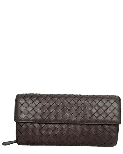 Pre-owned Bottega Veneta Continental Wallet (authentic Pre-loved)