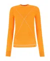 Bottega Veneta Orange Viscose Blend Sweater