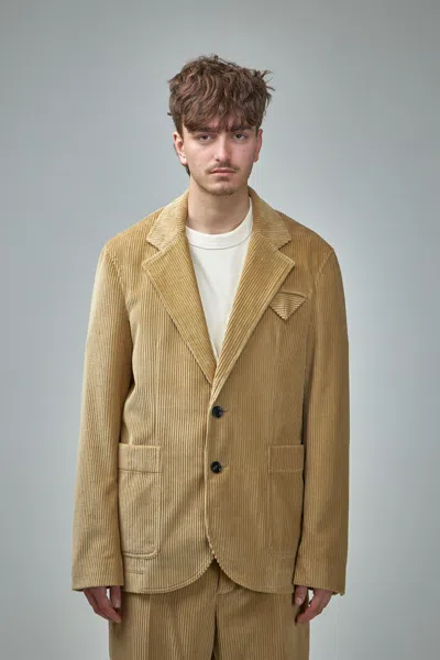 Bottega Veneta Corduroy Jacket In Brown