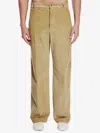Bottega Veneta Pantaloni In Velluto In Tan