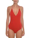Bottega Veneta Cashmere Blend Cosy Bare-back Bodysuit In Red