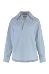 Bottega Veneta Light Blue Cotton Shirt