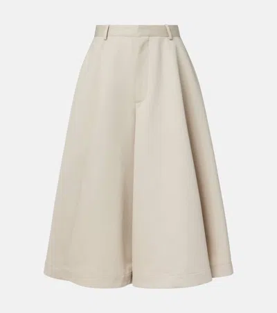 Bottega Veneta Cotton And Silk Twill Culottes