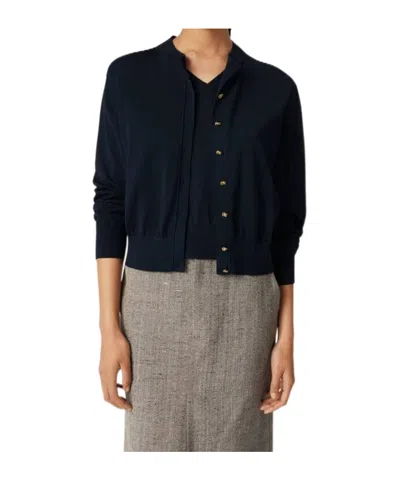Bottega Veneta Cotton And Viscose Twinset In Blue