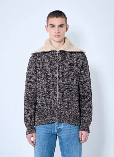 BOTTEGA VENETA COTTON-AND-WOOL CARDIGAN