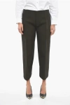 Bottega Veneta Cotton Blend Cropped Pants
