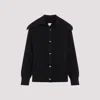 Bottega Veneta Wool Cardigan In Black