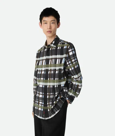 BOTTEGA VENETA KARIERTES BAUMWOLLHEMD