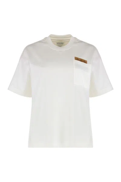 Bottega Veneta Cotton Crew-neck T-shirt In White