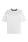 Bottega Veneta Basic Crewneck T-shirt In White