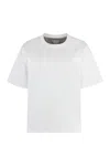 Bottega Veneta Basic Crewneck T-shirt In White