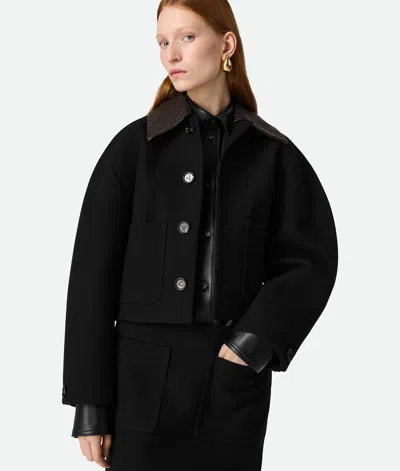 BOTTEGA VENETA KURZE BAUMWOLLJACKE