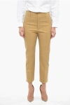 Bottega Veneta Cotton Front-pleated Tapered Fit Pants