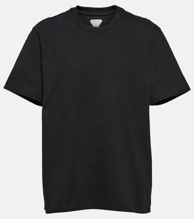 Bottega Veneta Cotton Jersey T-shirt In Black