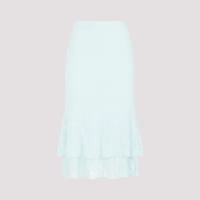BOTTEGA VENETA COTTON MIDI SKIRT