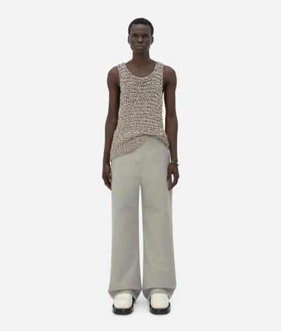 Bottega Veneta Bottega  Veneta Cotton Net Sailor Tank Top In Multicolor