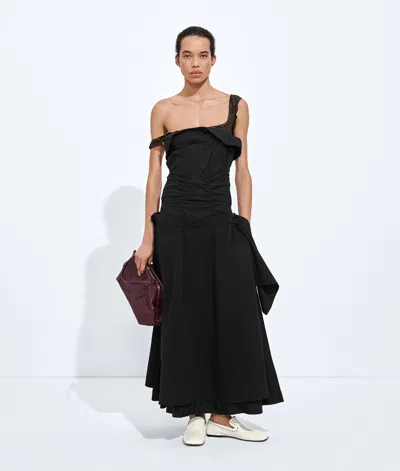 Bottega Veneta Bottega  Veneta Cotton Organdie Dress In Black