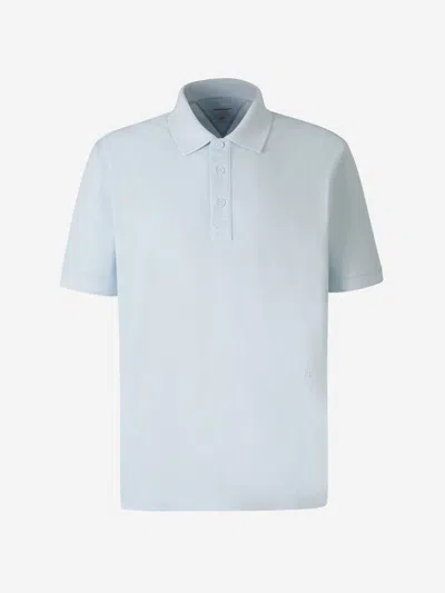 Bottega Veneta Bottega  Veneta Cotton Piquet Polo In Blue