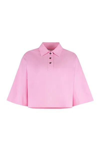 Bottega Veneta Polo Shirt Woman Pink