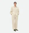 Bottega Veneta Cotton Poplin Shirt In Toile