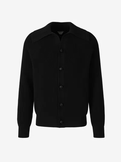 BOTTEGA VENETA BOTTEGA VENETA COTTON RIBBED CARDIGAN