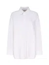 Bottega Veneta Embellished Collar Cotton Shirt In Default Title