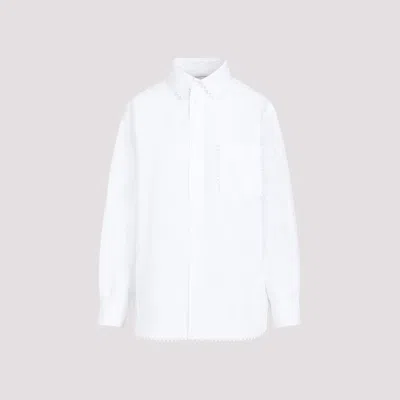 Bottega Veneta White Oxford Shirt