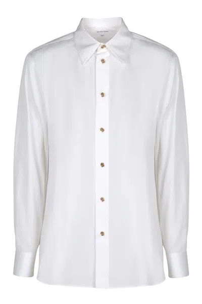 Bottega Veneta Cotton Shirt In White
