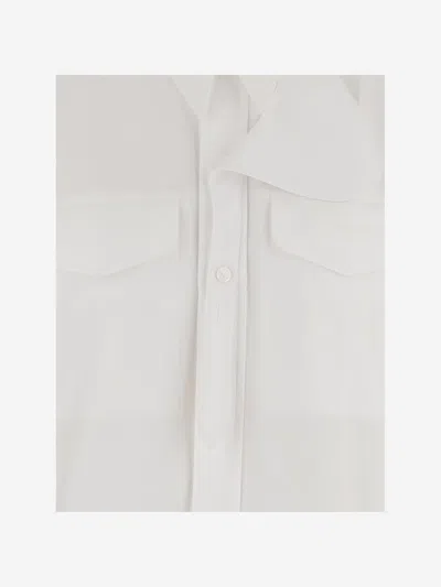 Bottega Veneta Cotton Shirt In White