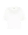 Bottega Veneta Basic Crewneck T-shirt In White