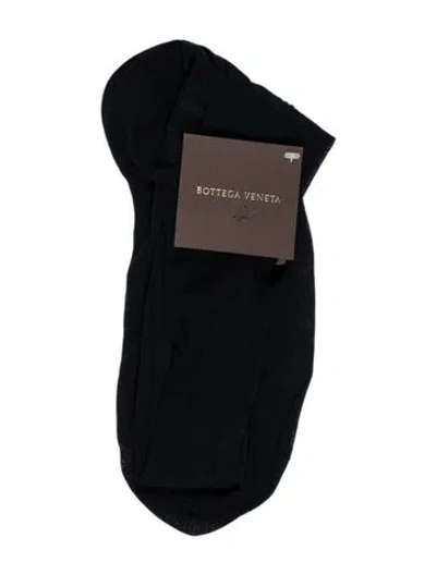 Pre-owned Bottega Veneta Cotton Socks W/tags In Blue