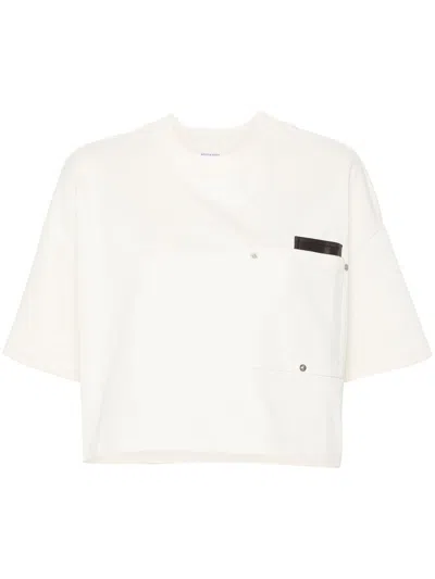 Bottega Veneta Tshirt In Blanco