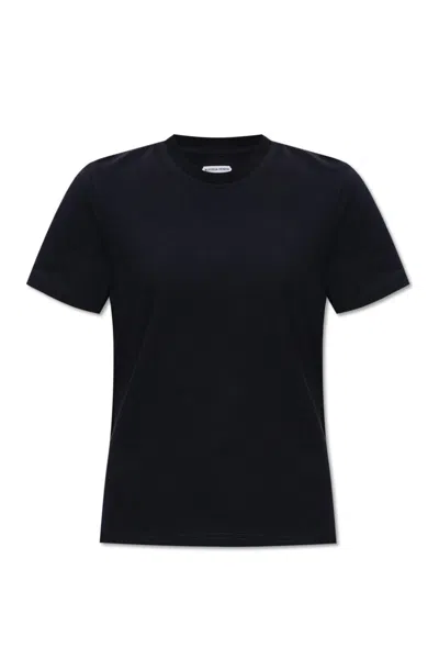 Bottega Veneta Cotton T-shirt In Navy