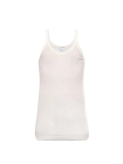 Bottega Veneta Sleeveless T-shirt In White