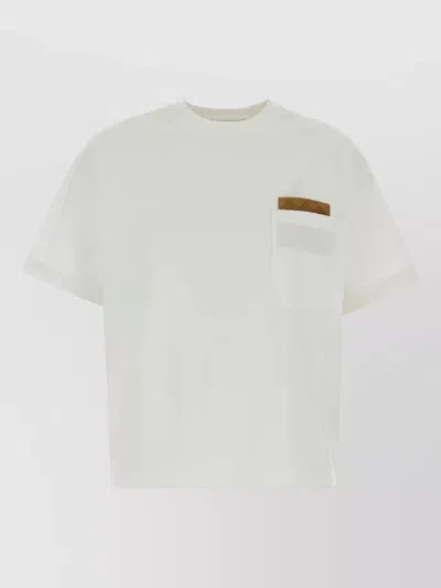 Bottega Veneta Cotton T-shirt In White