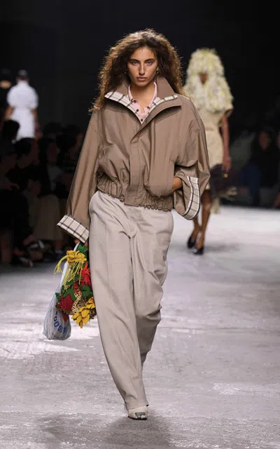 Bottega Veneta Cotton Twill Bomber Jacket