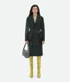 Bottega Veneta Cotton Twill Jacket In Green