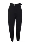 Bottega Veneta Cotton Twill Pants In Black