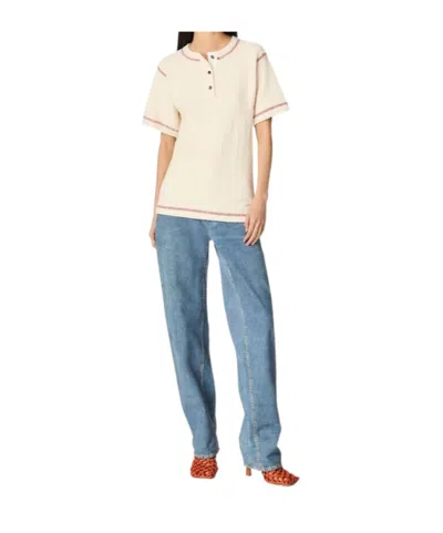 BOTTEGA VENETA COTTON WAFFLE T-SHIRT