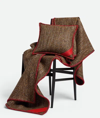 Bottega Veneta Countryside Cushion In Brown