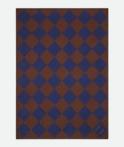 Bottega Veneta Jacquard Check Blanket In Multi