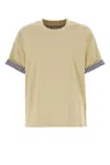 Bottega Veneta Double Layer Striped Cotton T-shirt