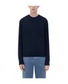 Bottega Veneta Crew-neck Cashmere Jumper In Black