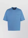 Bottega Veneta Admiral Blue Cotton T-shirt