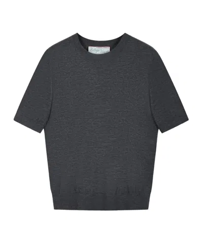Bottega Veneta Crew Neck Sweater In Black