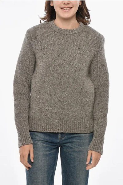 BOTTEGA VENETA CREW NECK WOOL BLEND PULLOVER