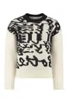 Bottega Veneta Graphic Intarsia Wool Sweater