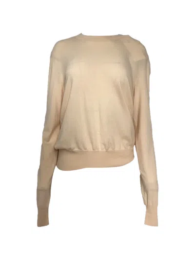 Pre-owned Bottega Veneta Crewneck Sweater In Neutral