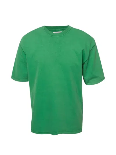 Pre-owned Bottega Veneta Crew-neck T-shirt In Green